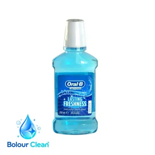 دهانشویه اورال-بی مدل Lasting Freshness حجم ۲۵۰ میلیلیتر
