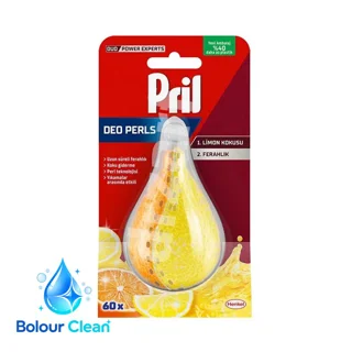 بوگیر ماشین ظرفشویی پریل مدل Deo Perls رایحه لیمو تعداد ۶5 بار شستشو